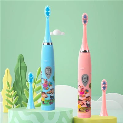 Battery Powered Children's Electric Toothbrush Factory Custom Logo OEM Service