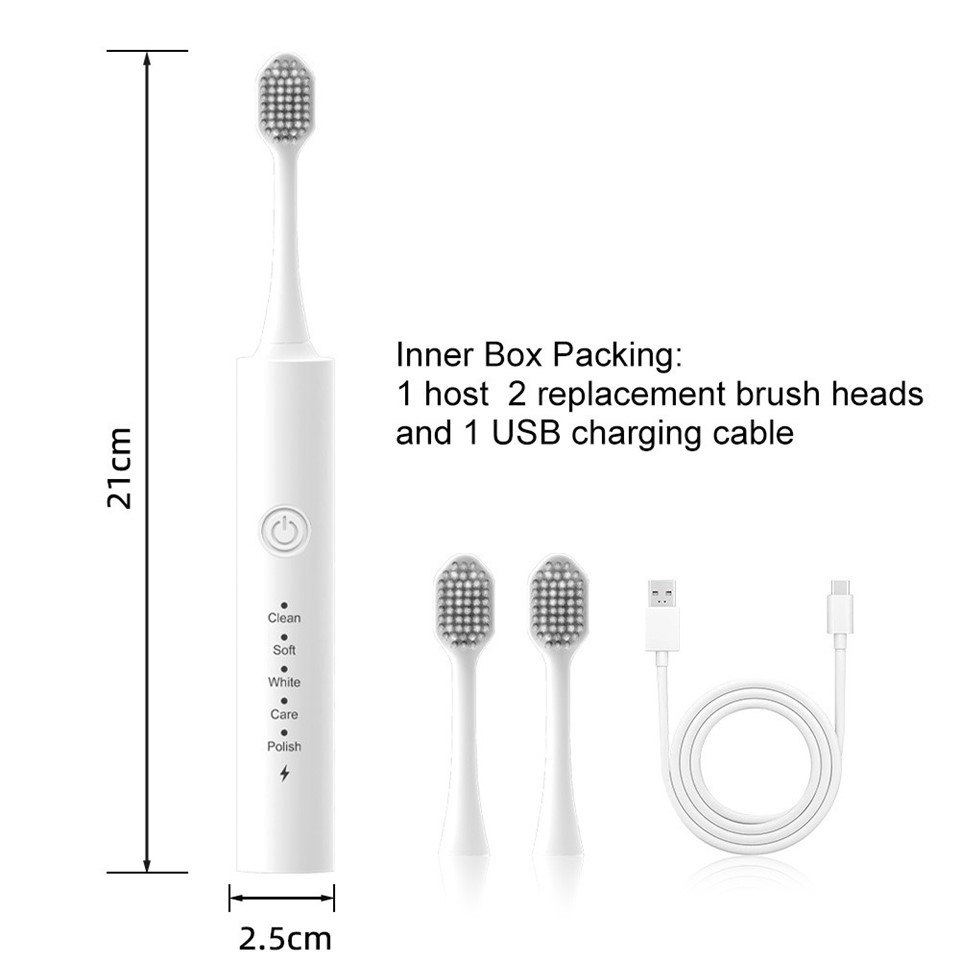 Type-C Rechargeable Electric Toothbrush