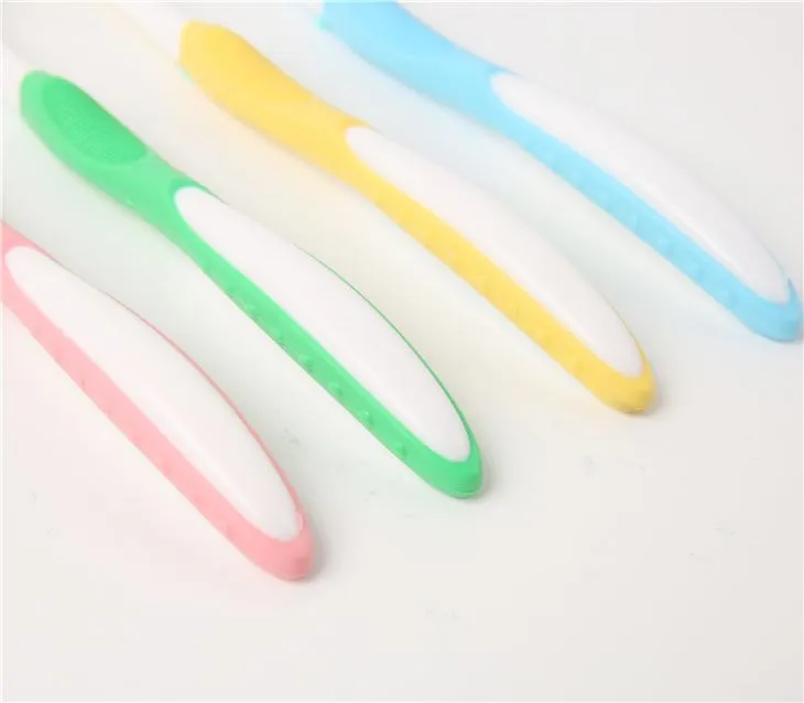 Rubber Handle Nylon Soft Toothbrush handle