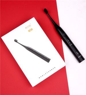 Black Sonic Electric Toothbrush for Men