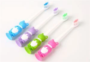 Kids Animal Character Manual Toothbrush for Kids Aged 3-5
