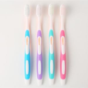 Soft Rubber Polishing Bristles Adult Toothbrush