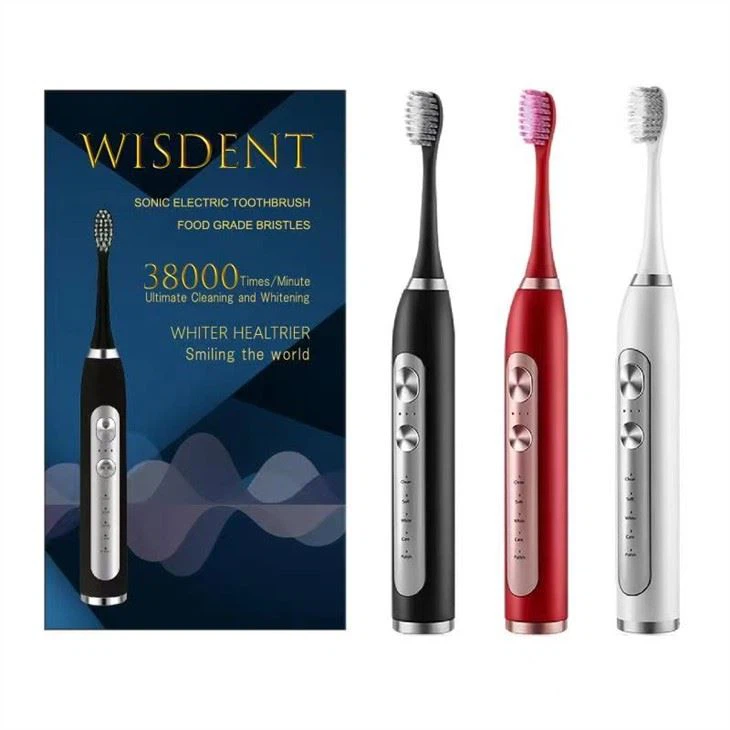 USB Rechargeable Powered Vibrate Automatic Sonic Electric Toothbrush