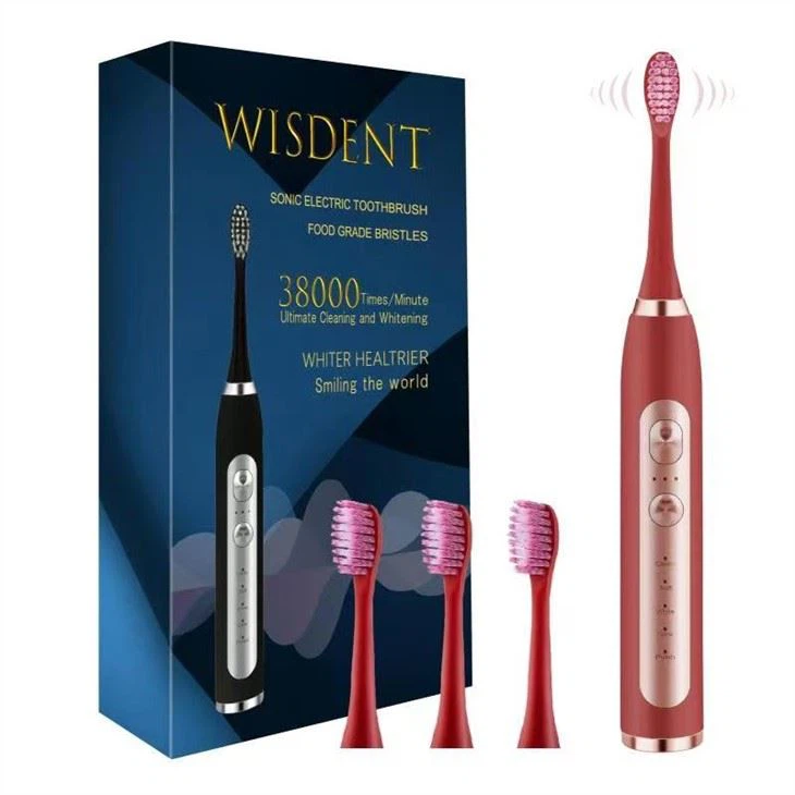 Red Sonic Electric Toothbrush