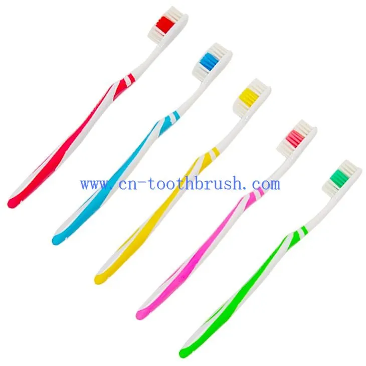 The Whole Side Of Hard Flat Toothbrush With Large Head