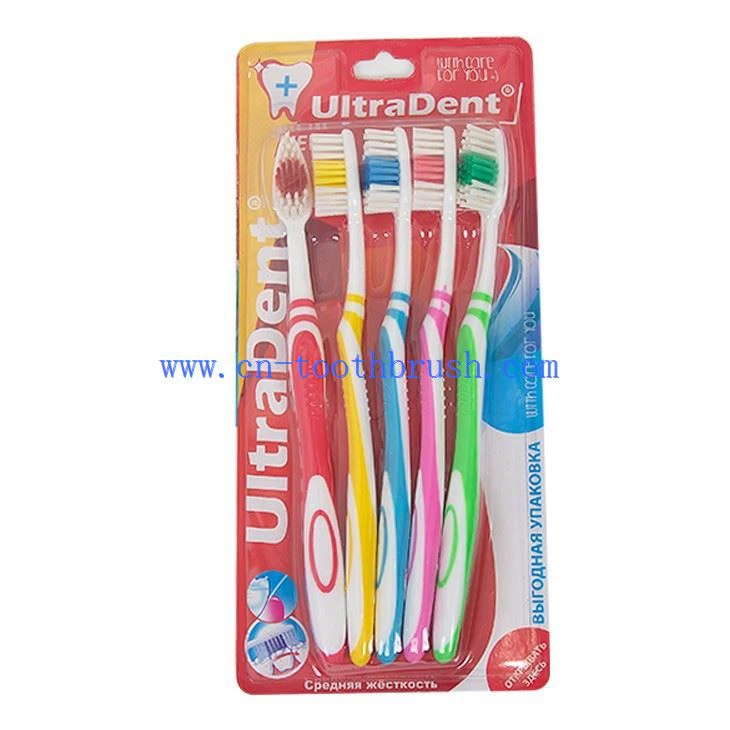 The Pack Of Hard Flat Toothbrush With Large Head