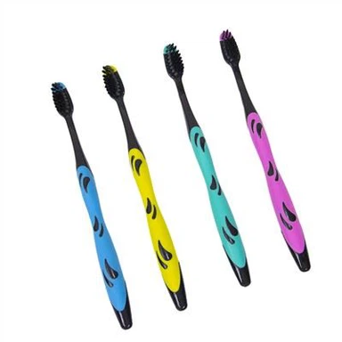 Charcoal Toothbrush For Adult With Slim Brush Head