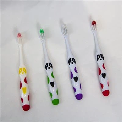 Soft Bristles With Cute Panda Kids Toothbrush